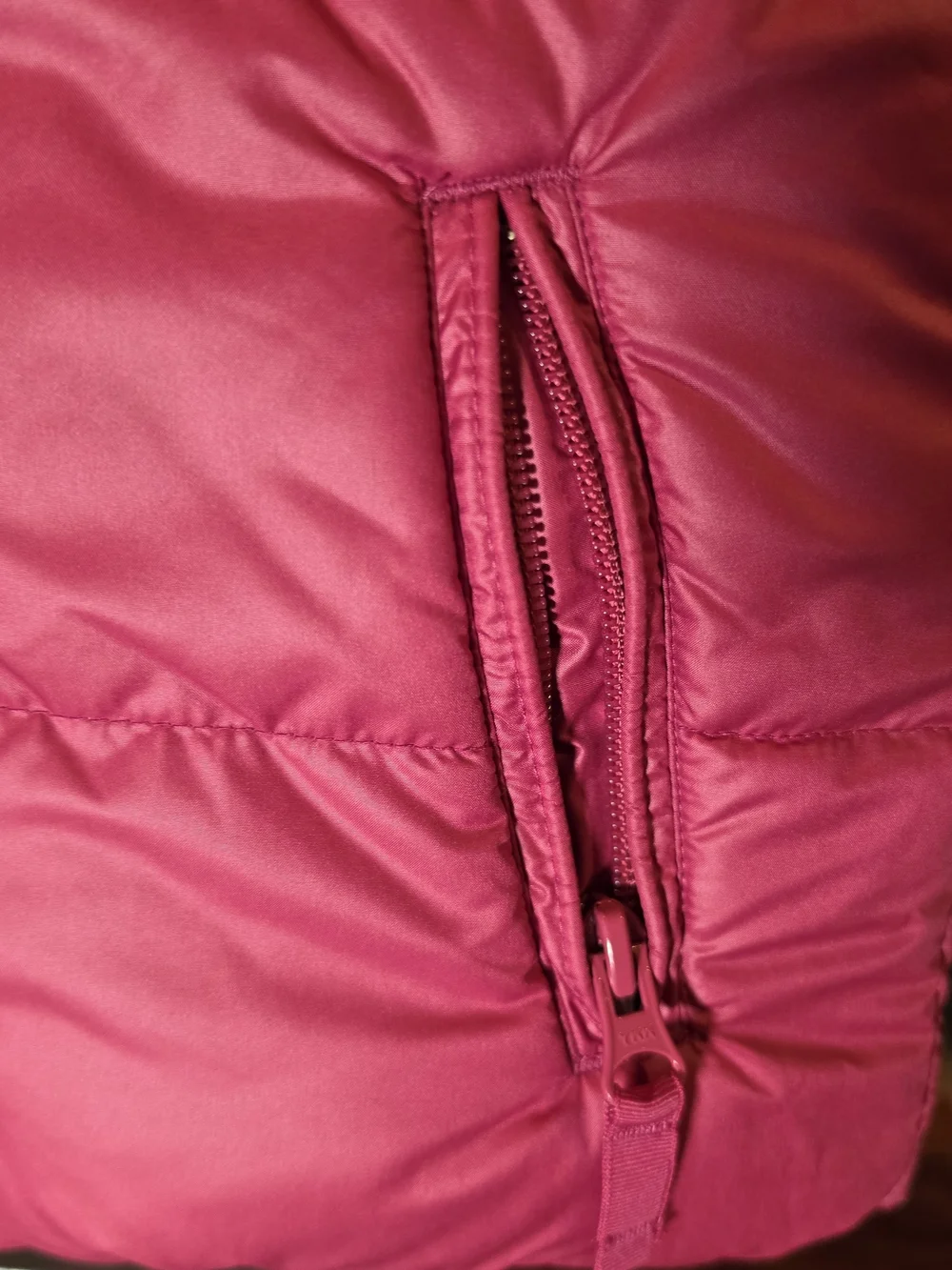 Polo Ralph Lauren Kids Reversible Puffer Vest Pink Navy Blue Size 6 Great Cond